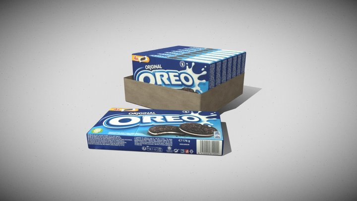 Multi_ Oreo_ Pack 3D Model