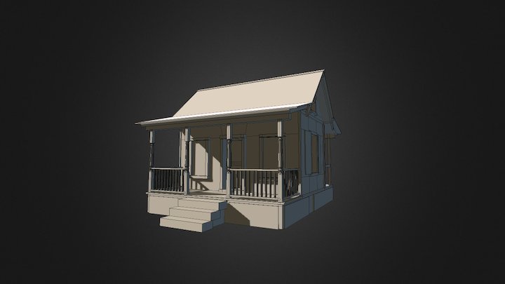 Ranch house practice 3D Model