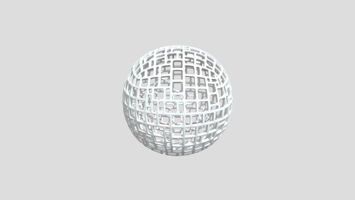 Complex Shape 3D Model