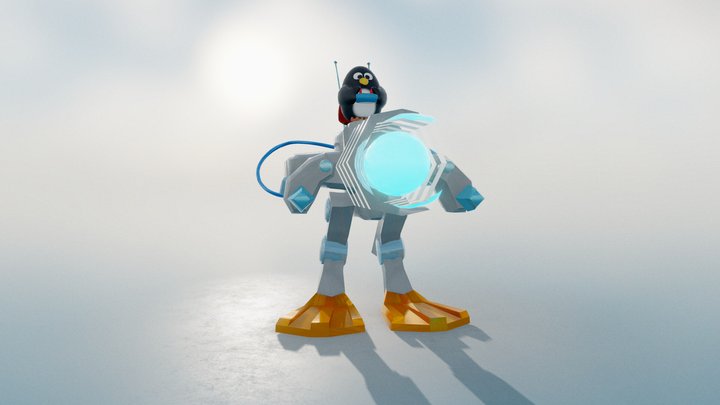 The Penguiniser 3D Model