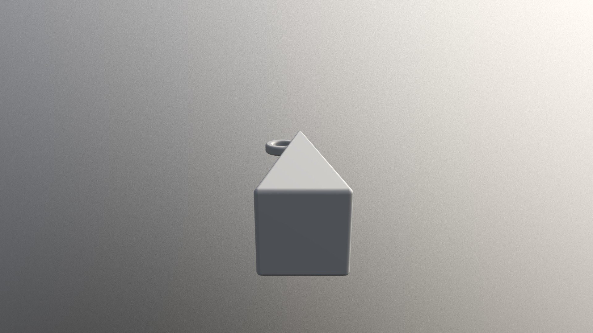 Pyramidal pendant