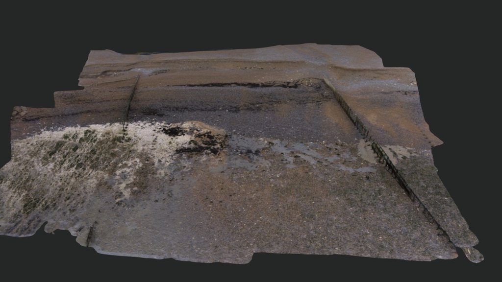 Low-Res 3D Model Cuckmere Foreshore