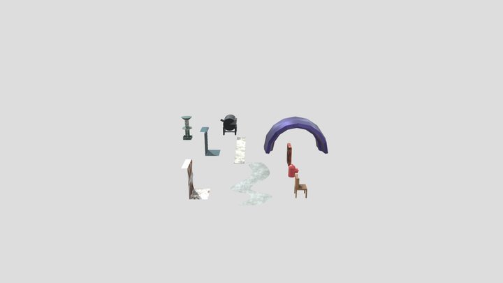 Modular Asset Pack 3D Model