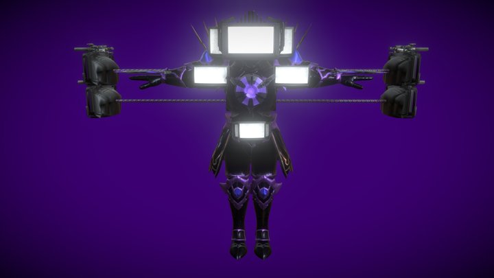 Titan TVman United – Modello 3D gratuito STL