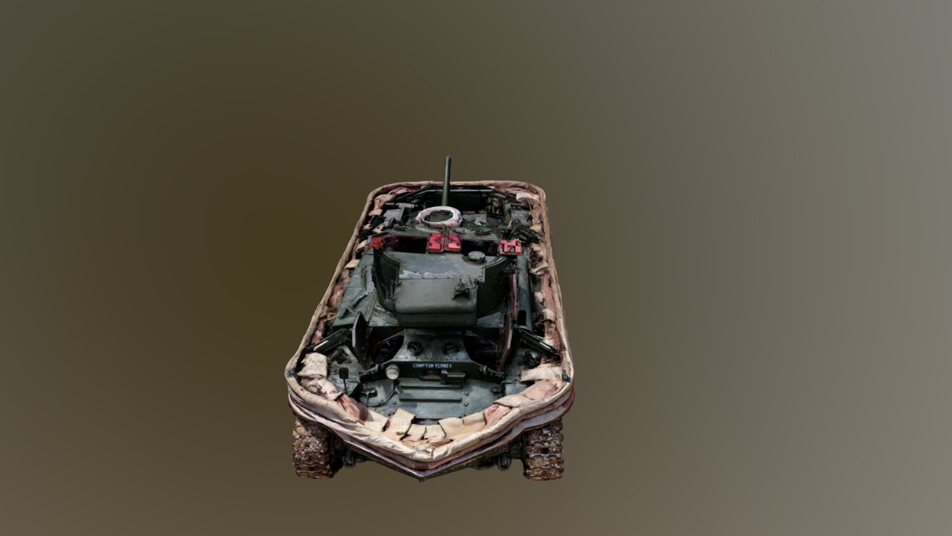 Low Res Model of John Pearsons DD tank - 3D model by bu_maritimearch ...