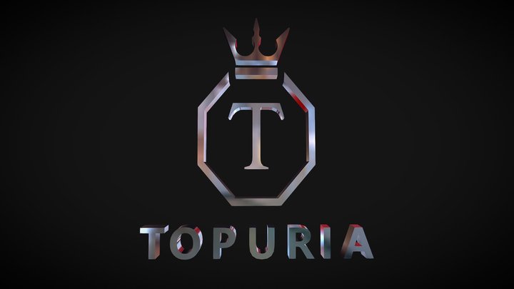 Ilia Topuria Logo 3D Model