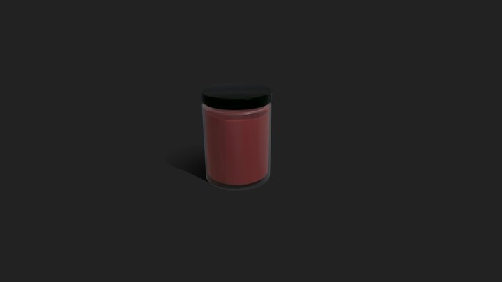 Tomato Sauce Jar 3D Model