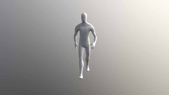 Ass character 3D Model