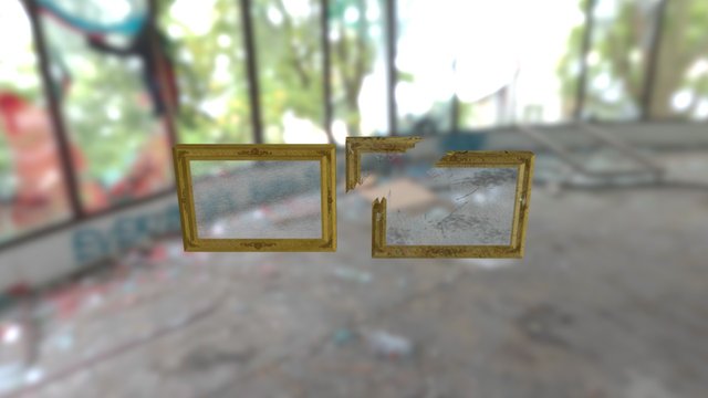Old Frame 3D Model