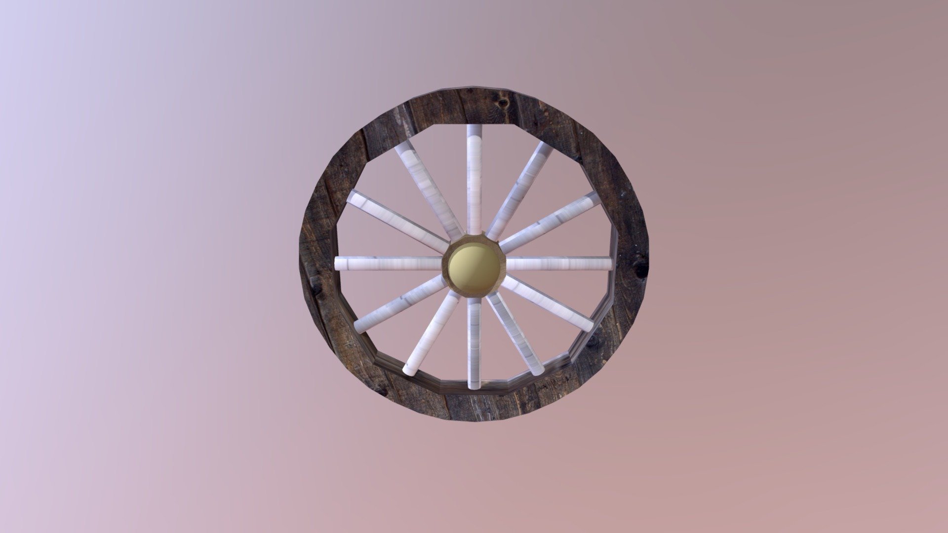 Wooden wheel