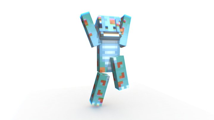 Minecraft skin 3D Model