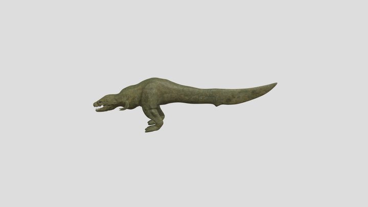 AncienctDemonCrocodrillo 3D Model