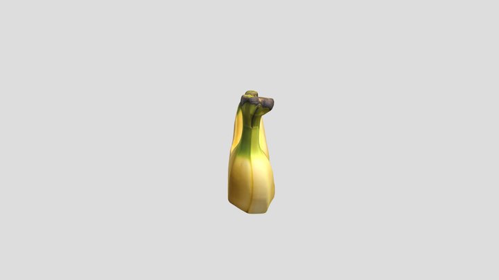 Creative 3D Banana Design