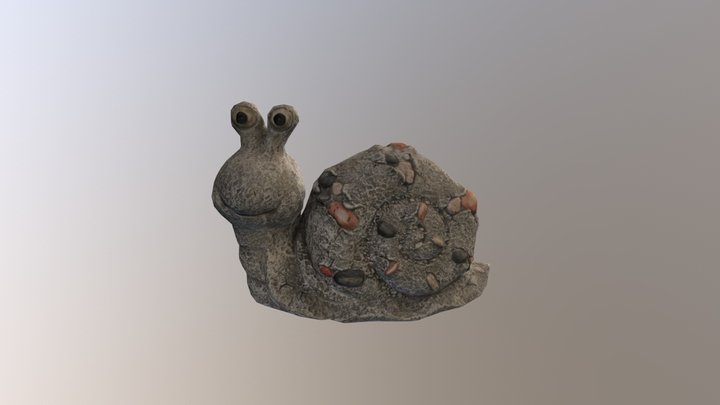 Snail Sculpture 3D Model