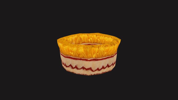 Sacred Object Indigenous HeadGear Low Poly 3D Model