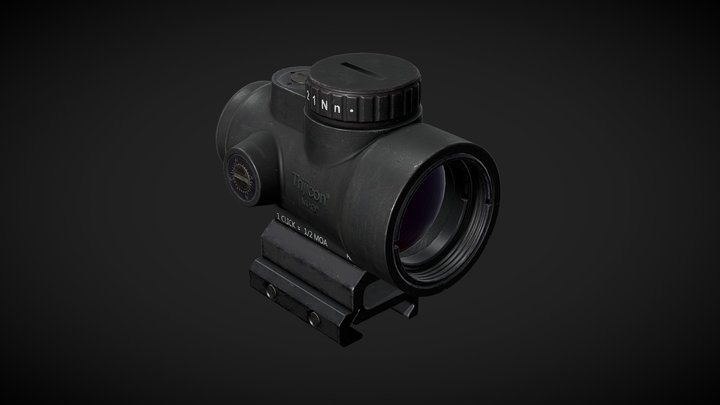 Trijicon MRO® Reflex Sight – Modello 3D gratuito STL
