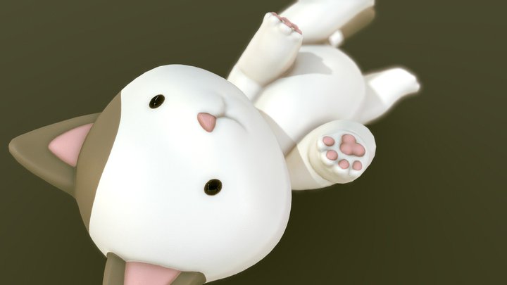 貓系列NO.09 3D Model