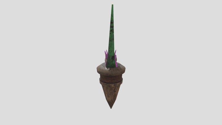 Forest sting (throwing knife) 3D Model