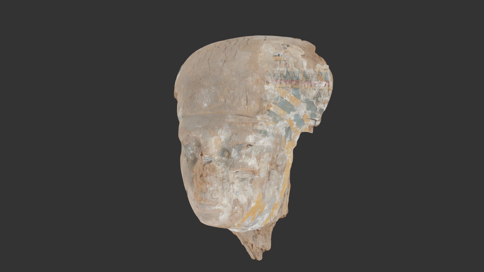 Coffin Head Fragment - AA2190.A.1