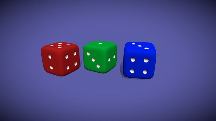 Dice 3D Model