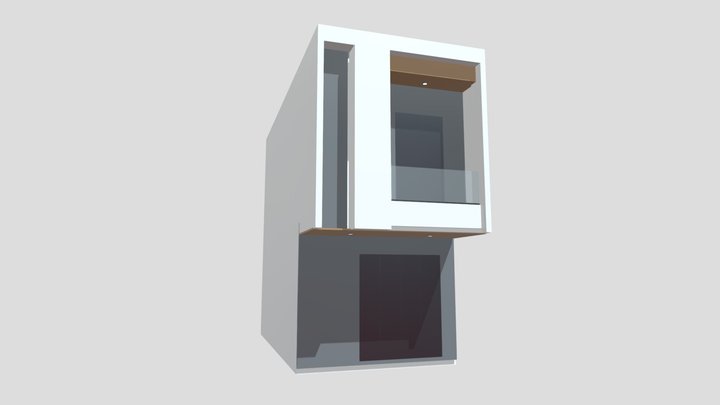 Low Poly Vietnamese Urban House [Game Ready]