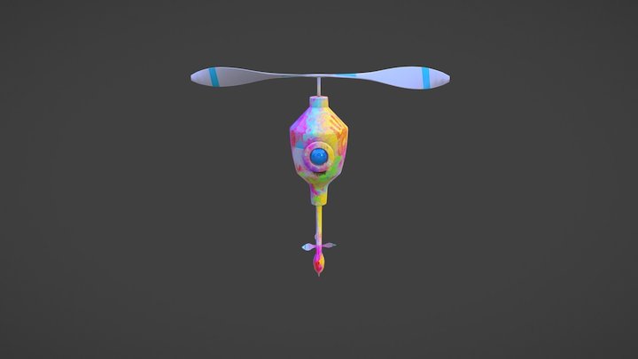 Droney - Drone garde d'enfant 3D Model