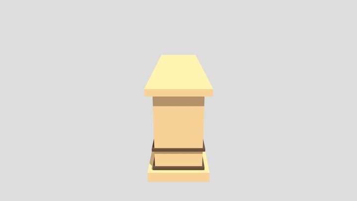 Pillar Nr. 1 Level 4 for Doom Go 3D Model