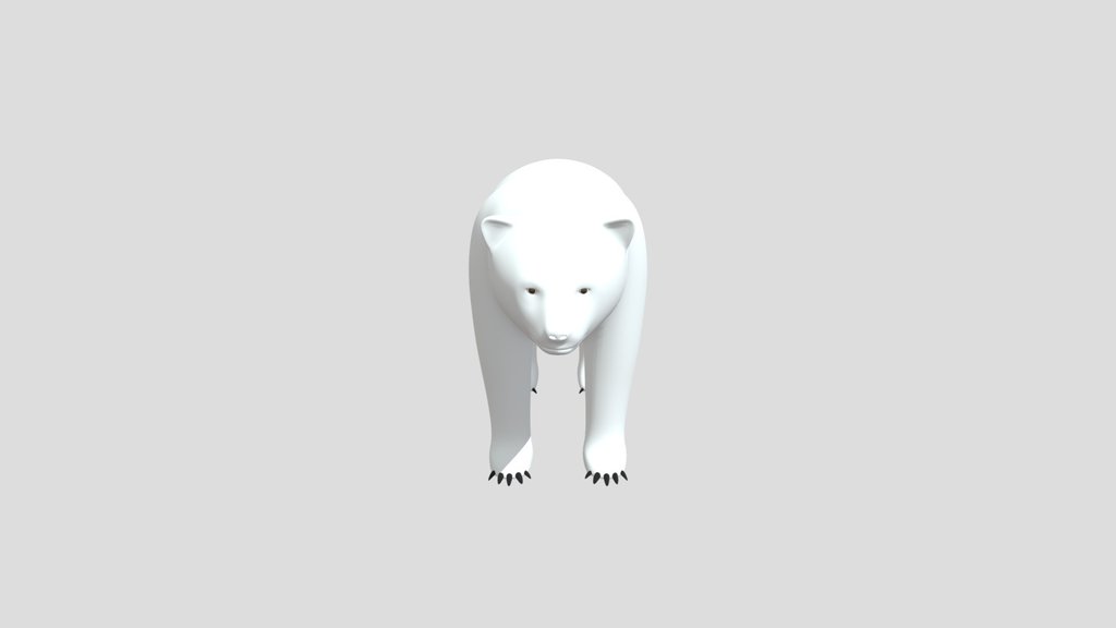 Cartoon Clay Bear