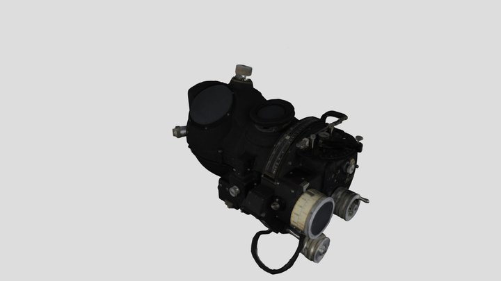 Norden Bombsight Sighthead 3D Model