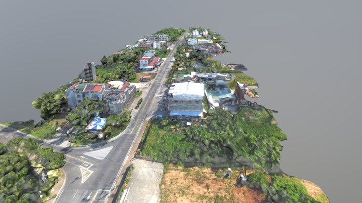 環島北路一段 3D Model