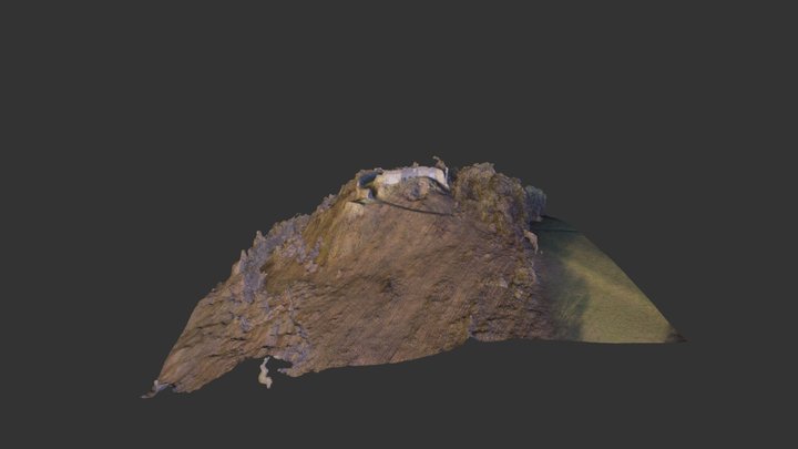 Ruins of a Blansko Castle, near UL 3D Model