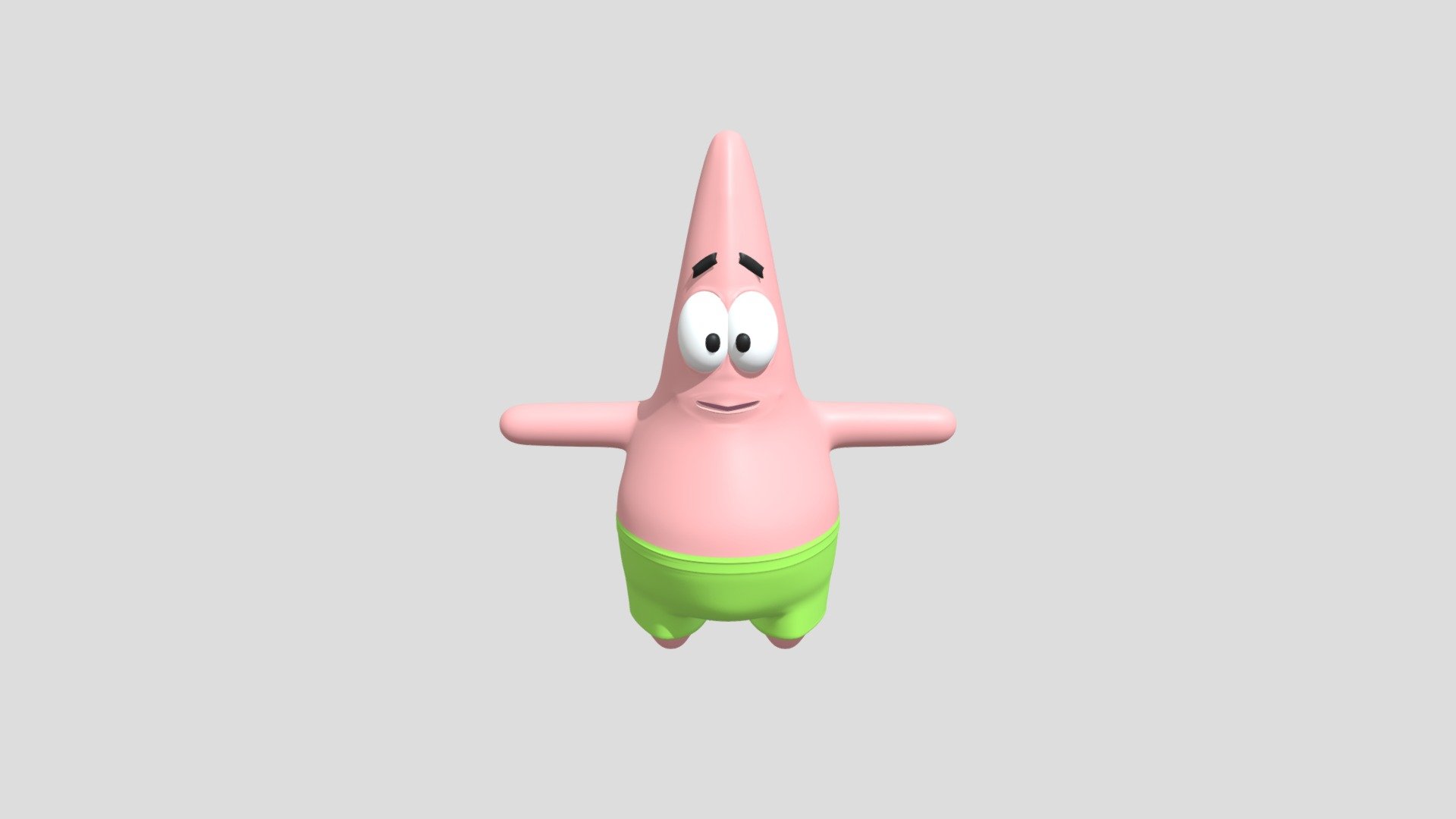 Project 2 - Organic Modeling (Patrick Character) - 3D model by athirah ...