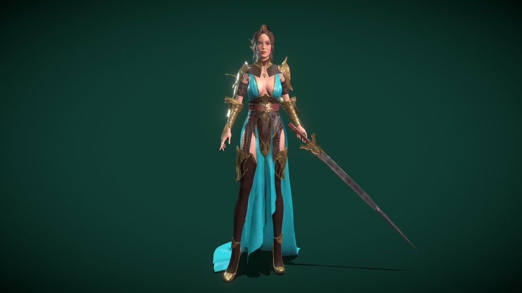 Alethea Warrior Woman