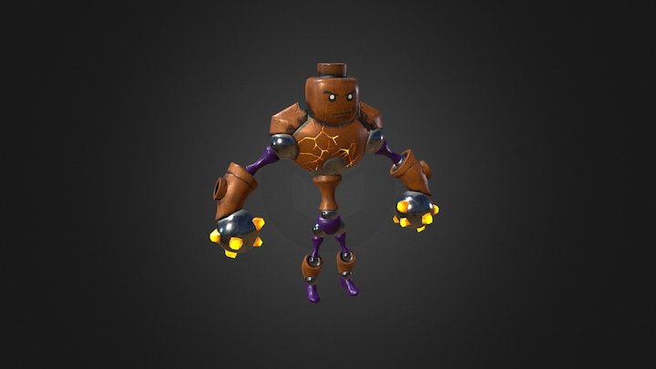Hero 3D Model