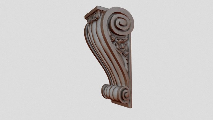 CS-001_Architectural Console 3D Model