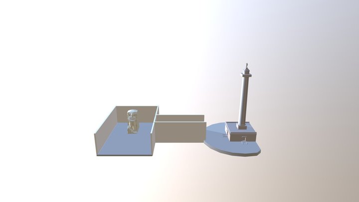 Monument VR 3D Model