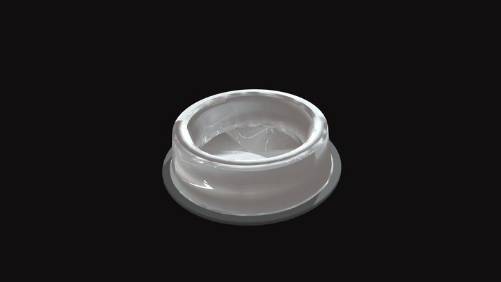 Dog Bowl 3D Model