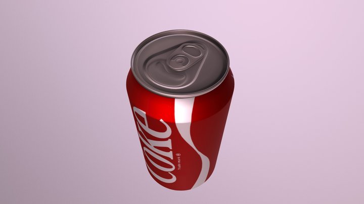 Cola_can 3D Model