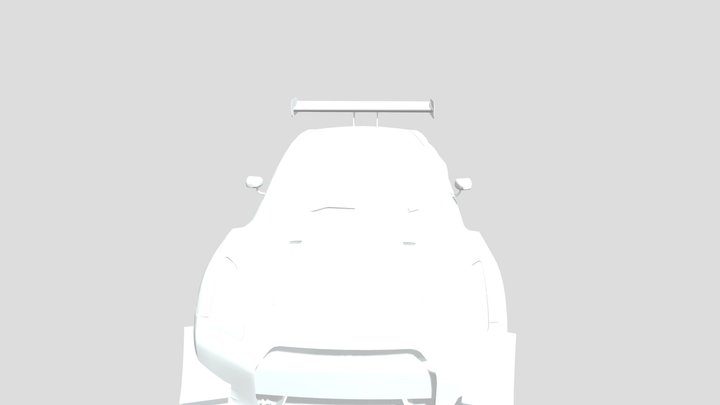 Nissan GTR 3D Model