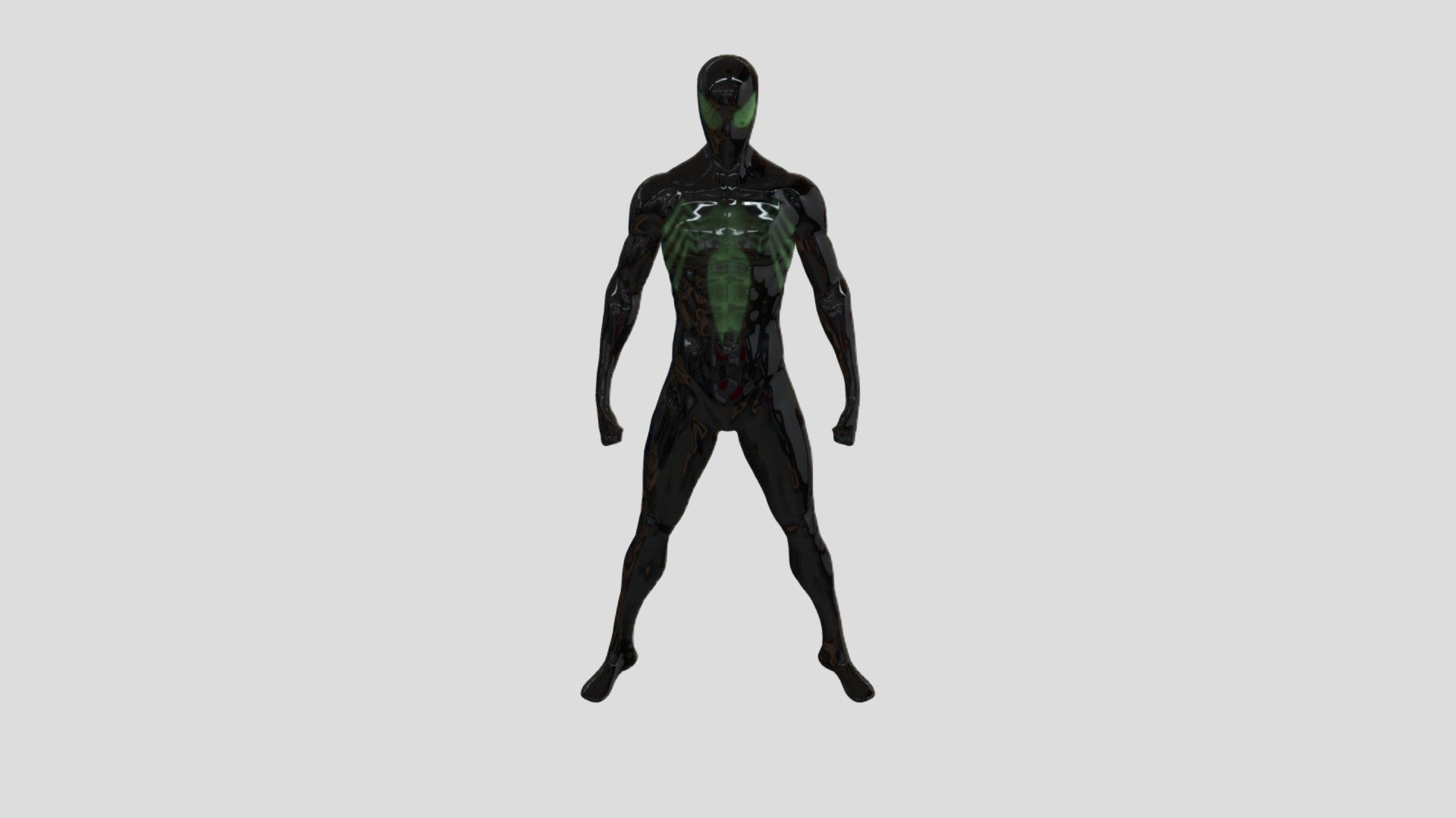 Spiderman With Black Suit-fan Art