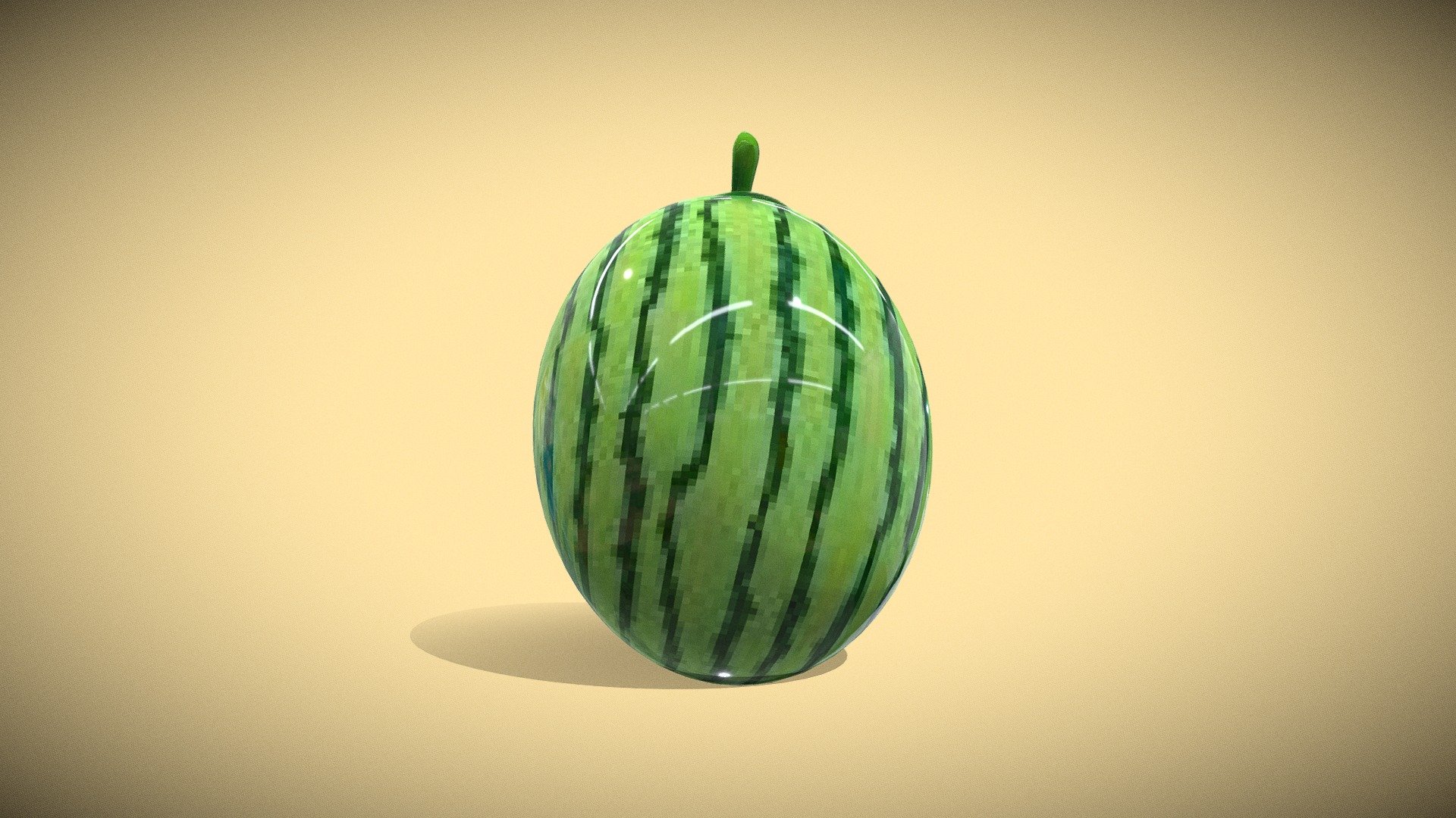 Watermelon 2 Download Free 3D model by malikalberto [22cadfd] Sketchfab
