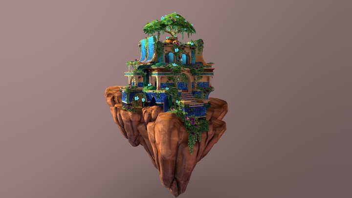 Abandoned growing station 3D Model