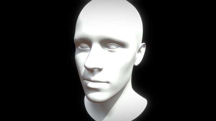Human Head - Metahuman 3D Model