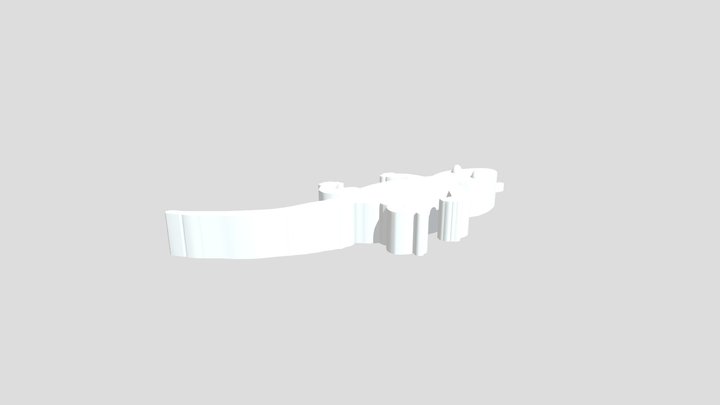 Desert Lizard Nicole 3D Model