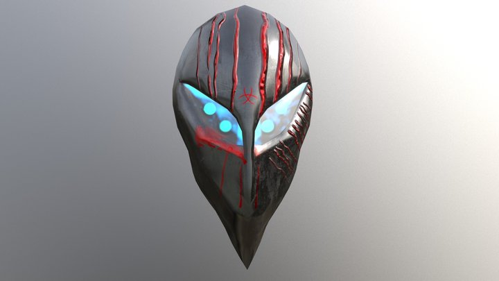 Bleach ispired mask 3D Model