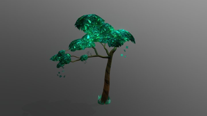 Green Neon Tree