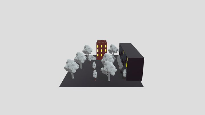 крепость 3D Model