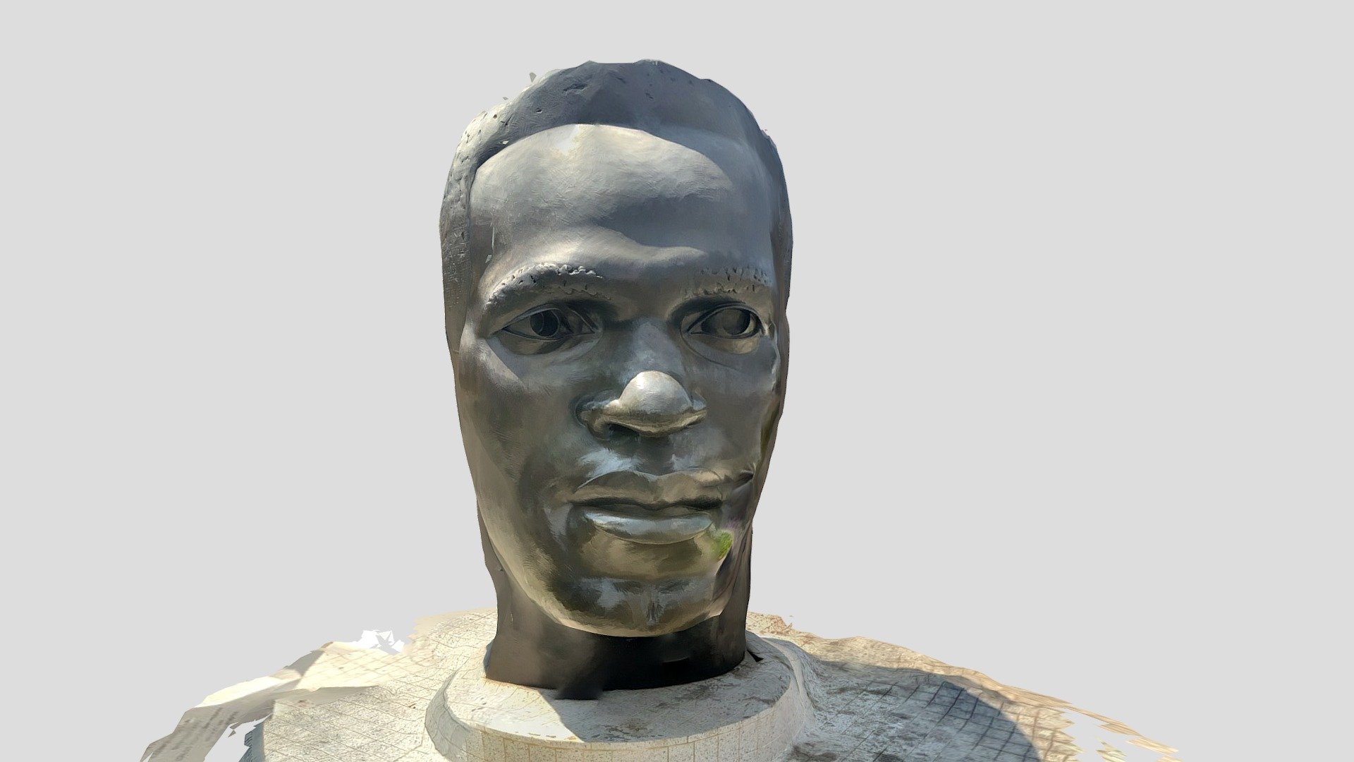 Jackie Robinson sculpture -- iPad Pro LiDAR scan