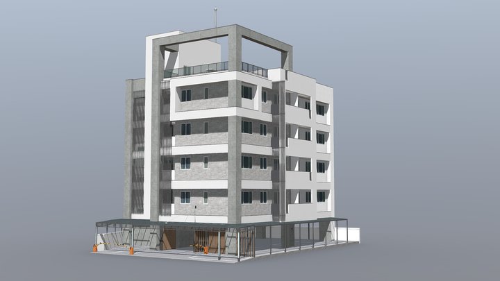 雋邑12-公寓 3D Model