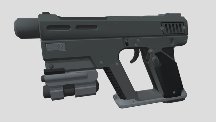 P-2 Peacemaker - From Helldivers 2 3D Model
